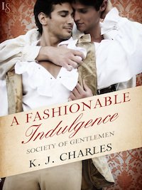 A Fashionable Indulgence queer romance cover