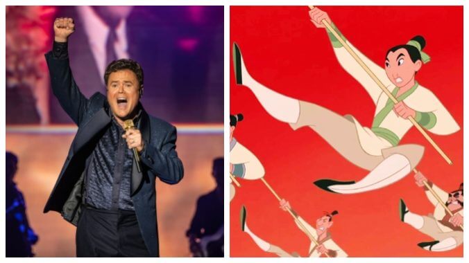 “The Most Important Song I’ve Ever Recorded:” Donny Osmond on Mulan‘s “I’ll Make a Man Out of You”