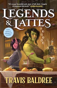 Legends & Lattes cover queer fantasy