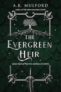 The Evergreen Heir cover June 2023 Fantasy Books