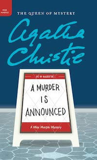 Agatha Christie A Murder is Announced cover