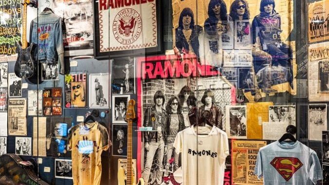 Inside the Punk Rock Museum in Las Vegas