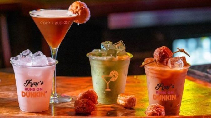 Dunkin’ Will Sell Donut-Topped Espresso Martinis at NYC Bar Collab