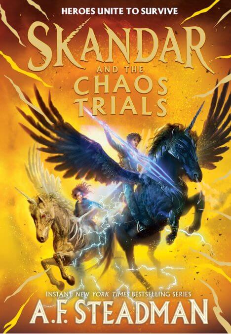 Skandar and the Chaos Trials cover