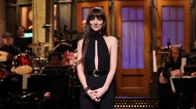 Dakota Johnson Is Too Placid To Bring SNL to a Boil