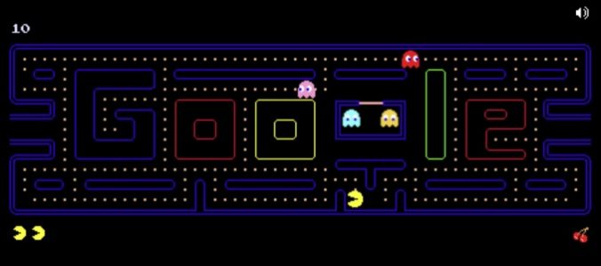 Google Doodle games Pac-Man