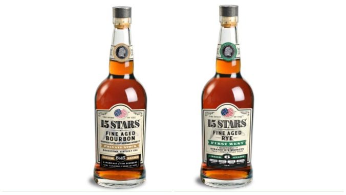 Tasting: 2 New Whiskeys from 15 Stars (8 & 15 Year Bourbon, First West Rye)