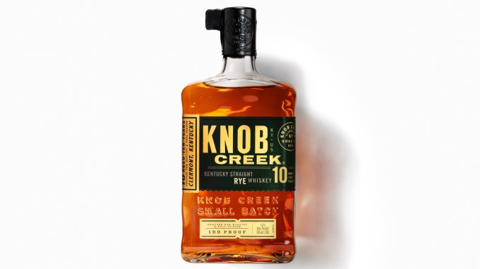 Knob Creek 10 Year Rye Whiskey