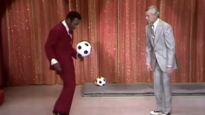 Late Night Last Century: Pelé Teaches Johnny Carson Soccer Tricks