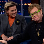 Late Night Last Week: Brandi Carlisle and Elton John Talk Being Best Friends