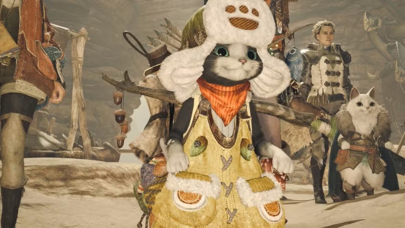 Monster Hunter Wilds Would Be Better If We Could Play as the Weird Cat Sidekicks