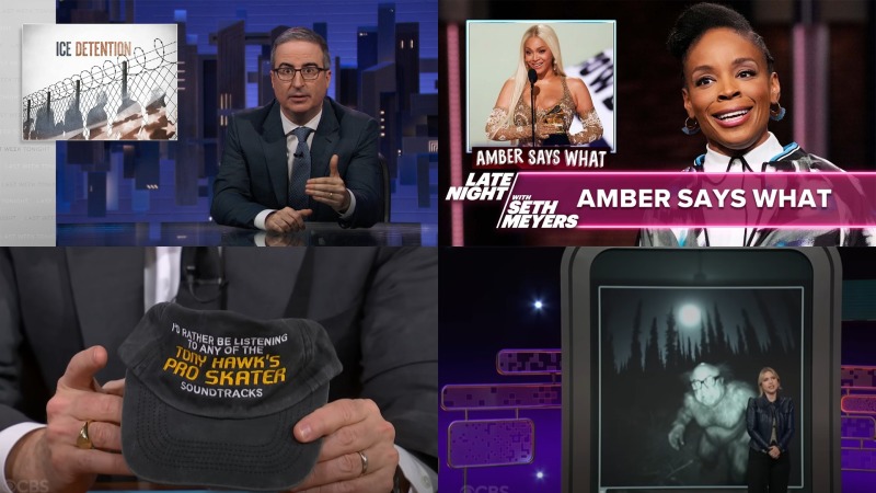 Late Night Last Week: John Oliver on ICE, Amber Ruffin on the News, and Tony Hawk on Colbert