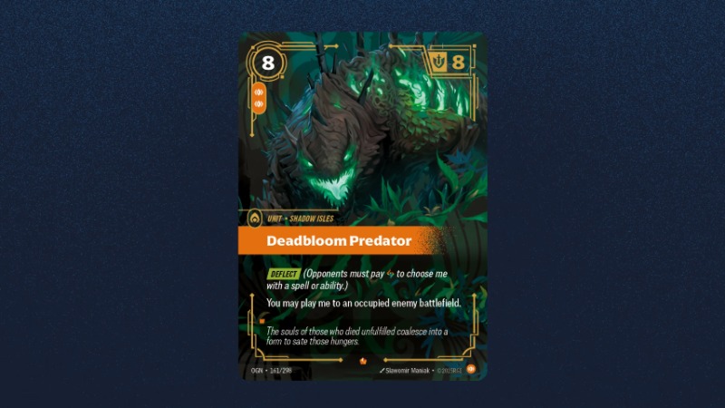 Riftbound Deadbloom Predator