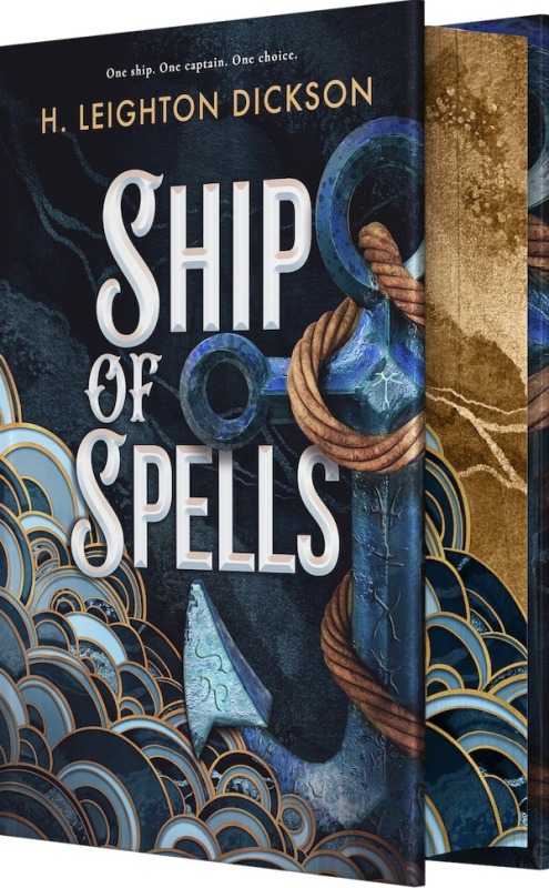 Ship of Spells sprayed edges