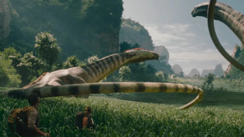 Aquatic T-Rexes Terrorize Latest Jurassic World Rebirth Trailer