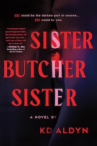 Sister Butcher Sister cover Summer 2025 thriller