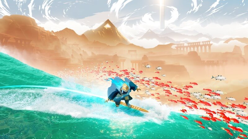 Shredding the Dunes in Sword of the Sea