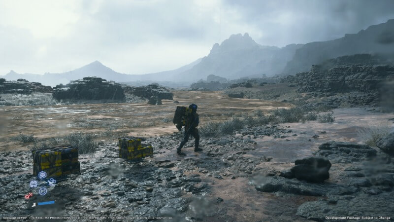 Death Stranding 2 hiking