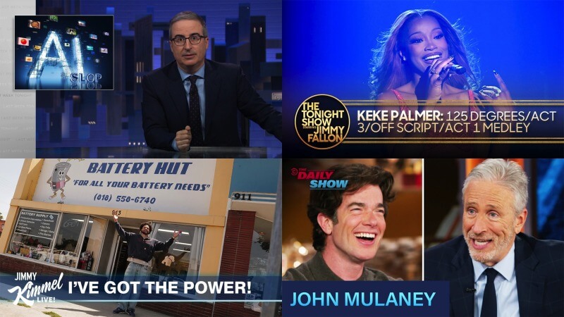 Late Night Last Week: John Oliver Talks AI Slop, KeKe Palmer Crushes Tonight Show Medley, and More