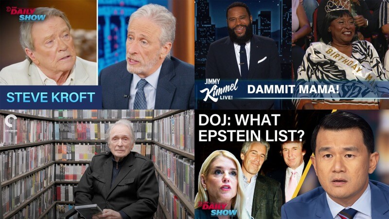 Late Night Last Week: Jon Stewart Critiques His Own Parent Company, Ronny Chieng Mocks Trump’s Epstein Response, and More