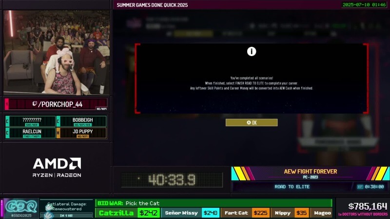 Summer Games Done Quick 2025 Raised Over $2 Million in a Week