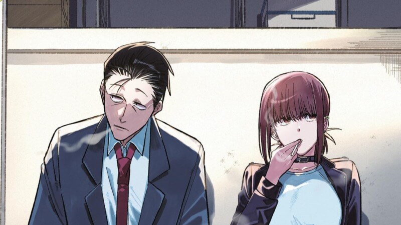 Smoking Behind the Supermarket With You Slice-of-Life Manga Gets TV Anime Next Year