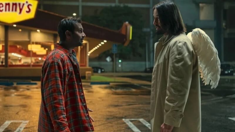 Keanu Reeves Is an Incompetent Angel in First Trailer for Aziz Ansari Comedy Good Fortune