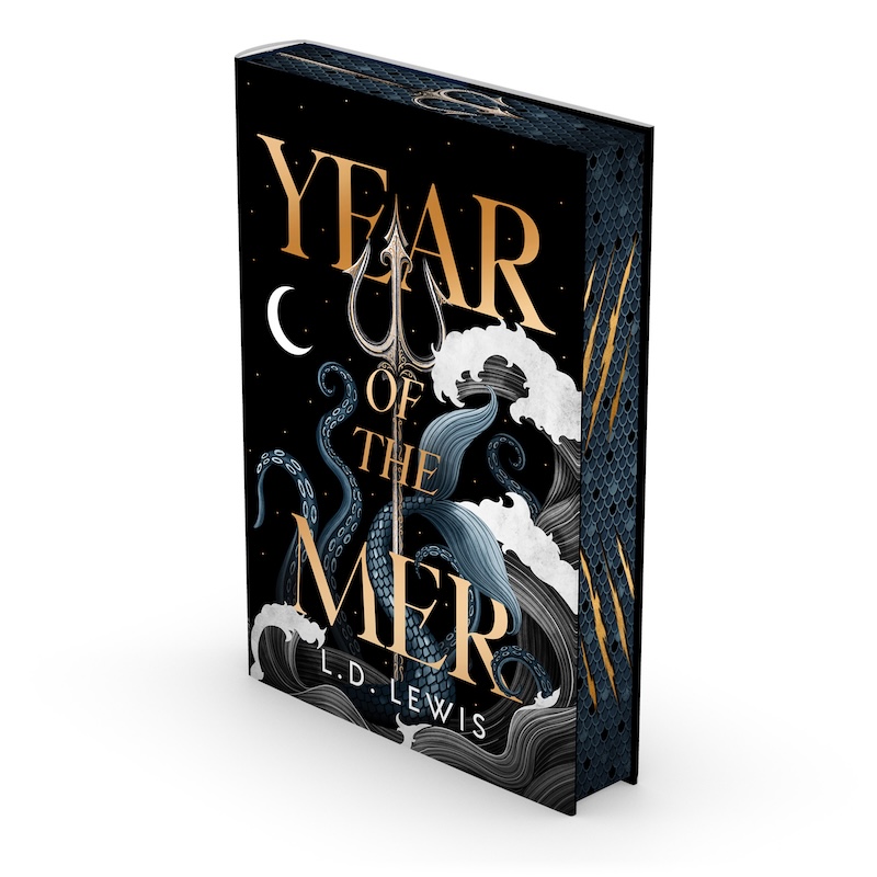 The Year of the Mer sprayed edges