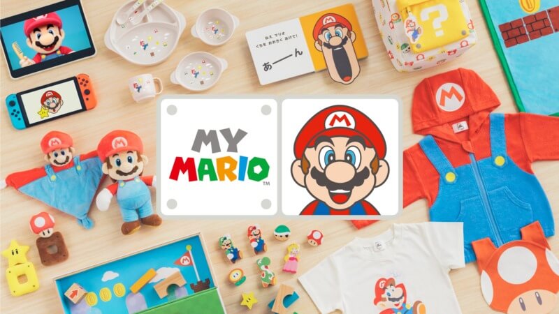Nintendo Announces My Mario, a Product Line for Young Children
