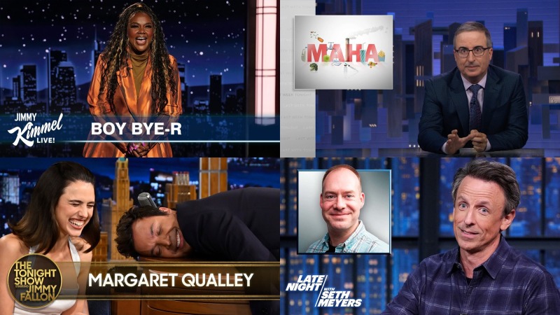 Late Night Last Week: Nicole Byer Crushes Guest Hosting Duties, John Oliver Tackles MAHA, and More