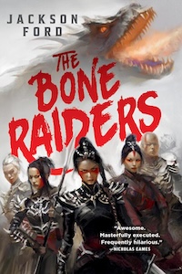 The Bone Raiders cover August Fantasy 2025