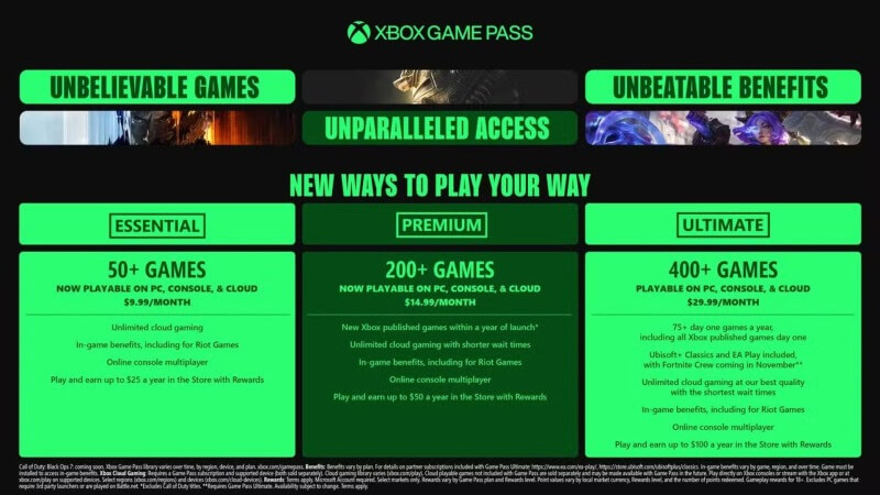 Xbox Game Pass Just Got More Expensive