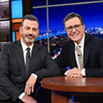 Late Night Last Week: The Kimmel-Colbert Crossover Special