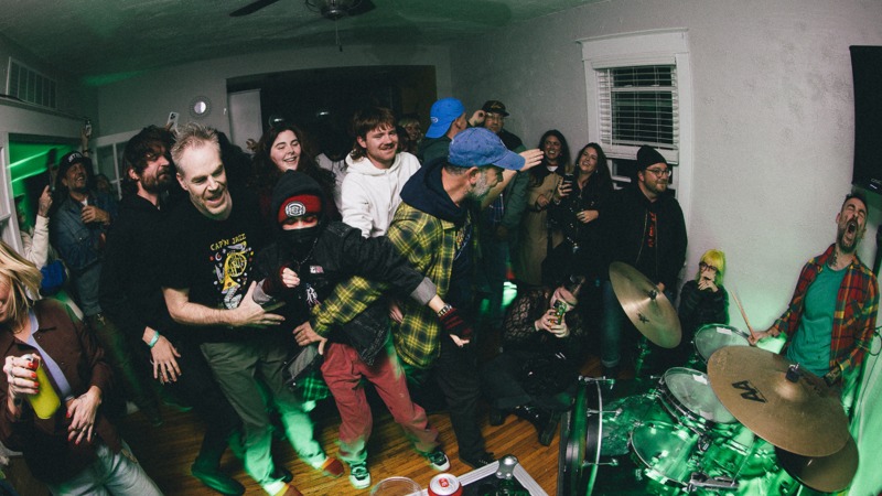 American Football's Epic House Party: Pro Skaters, Hayley Williams, and Lots of Malört
