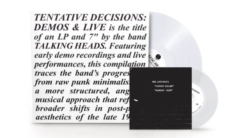 Talking Heads to release Artistics demo on Record Store Day
